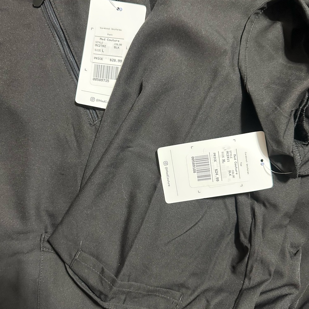 Med Couture Women’s Black Scrubs